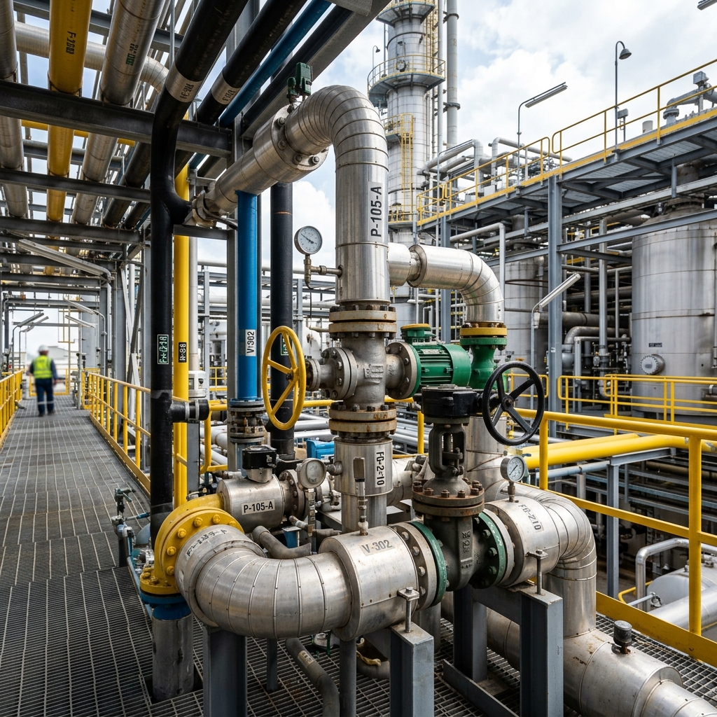 Industrial Piping and Valves